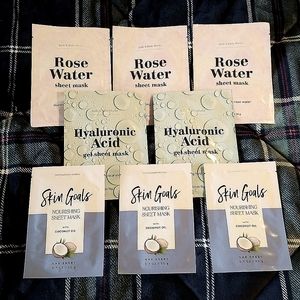 Bath & Body Works face sheet masks
